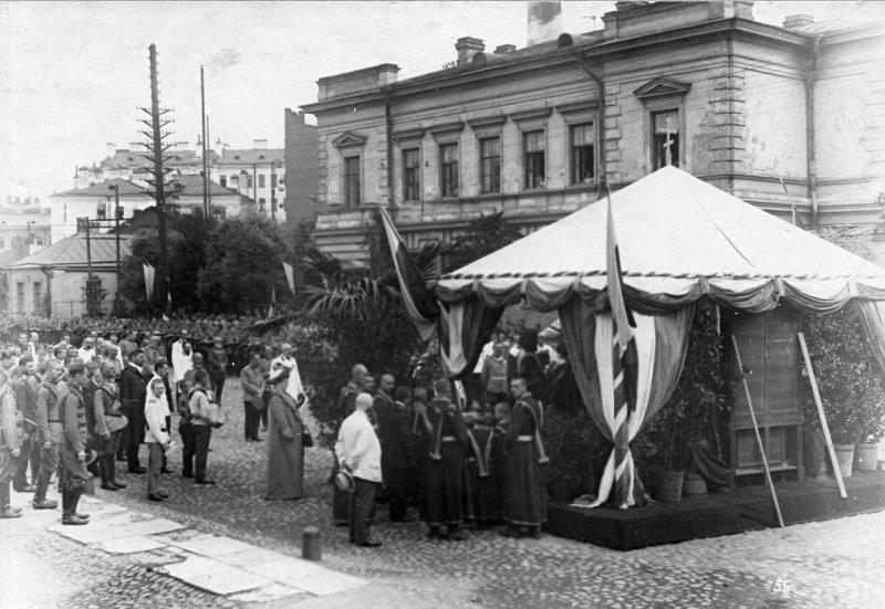 Смотры «потешных» на Марсовом поле. 1911-1912