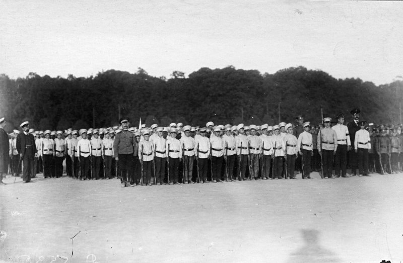 Смотры «потешных» на Марсовом поле. 1911-1912