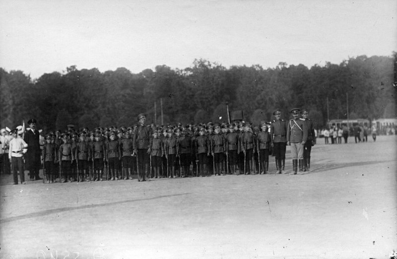 Смотры «потешных» на Марсовом поле. 1911-1912