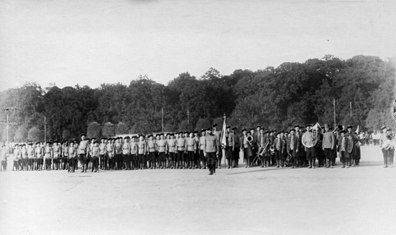 Смотры «потешных» на Марсовом поле. 1911-1912