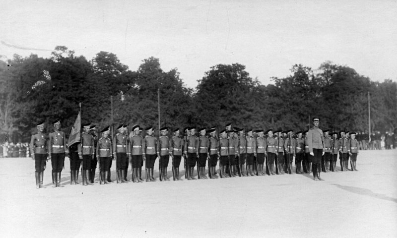 Смотры «потешных» на Марсовом поле. 1911-1912