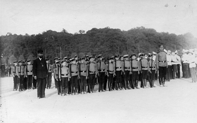 Смотры «потешных» на Марсовом поле. 1911-1912