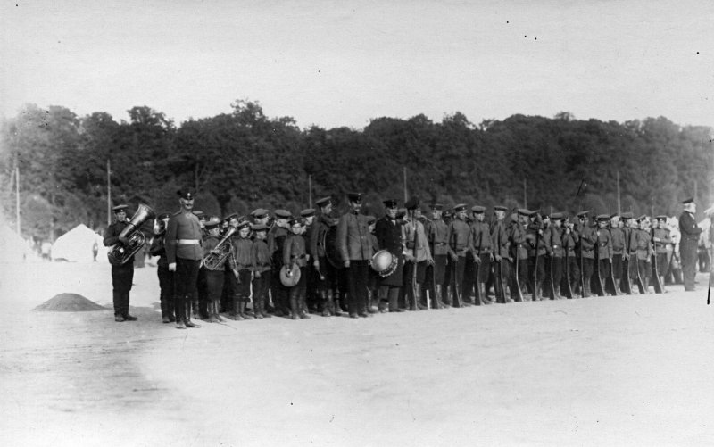 Смотры «потешных» на Марсовом поле. 1911-1912