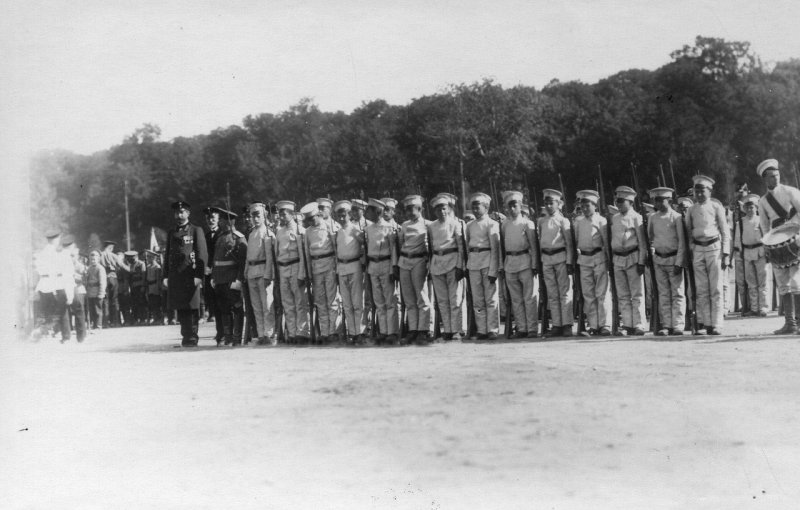 Смотры «потешных» на Марсовом поле. 1911-1912