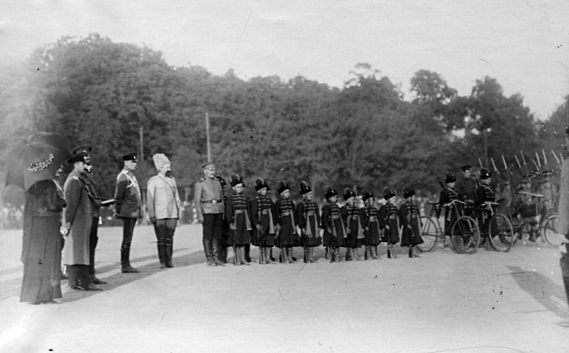 Смотры «потешных» на Марсовом поле. 1911-1912