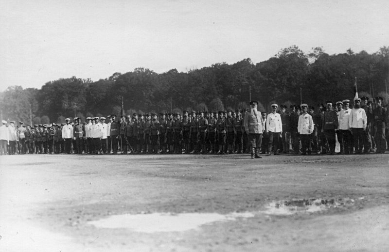 Смотры «потешных» на Марсовом поле. 1911-1912