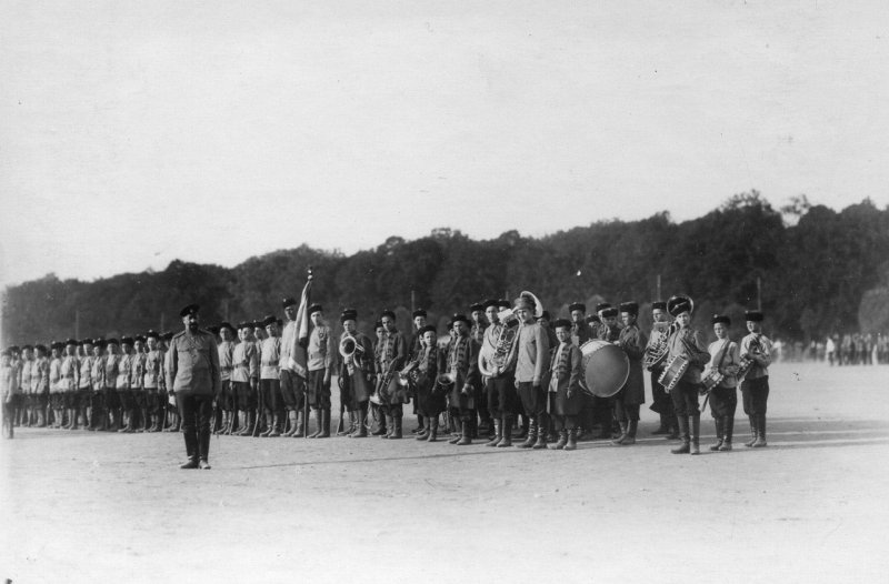 Смотры «потешных» на Марсовом поле. 1911-1912