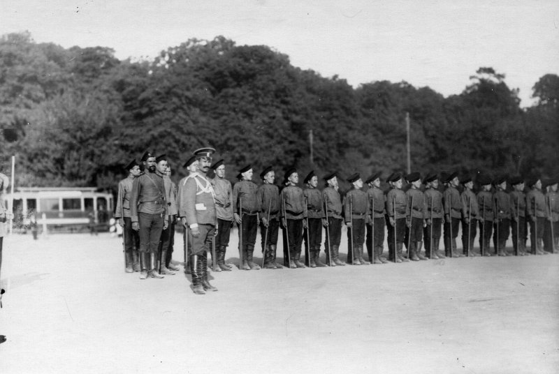 Смотры «потешных» на Марсовом поле. 1911-1912