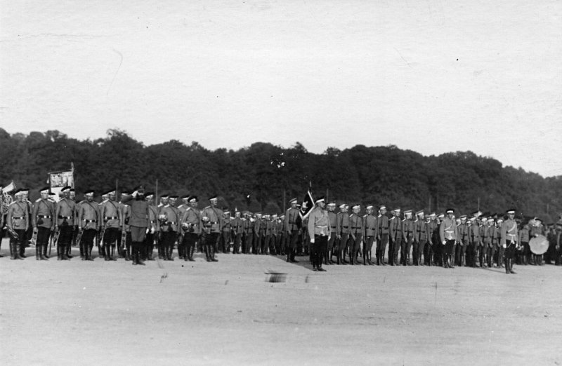 Смотры «потешных» на Марсовом поле. 1911-1912