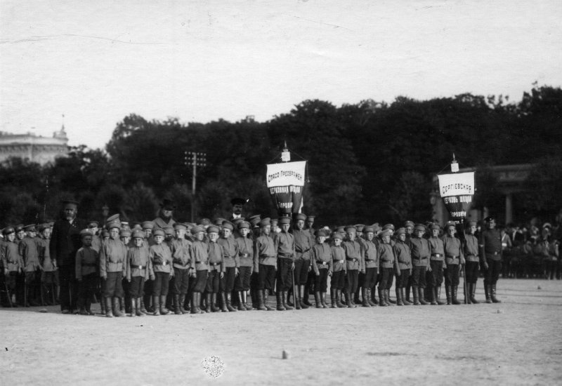 Смотры «потешных» на Марсовом поле. 1911-1912