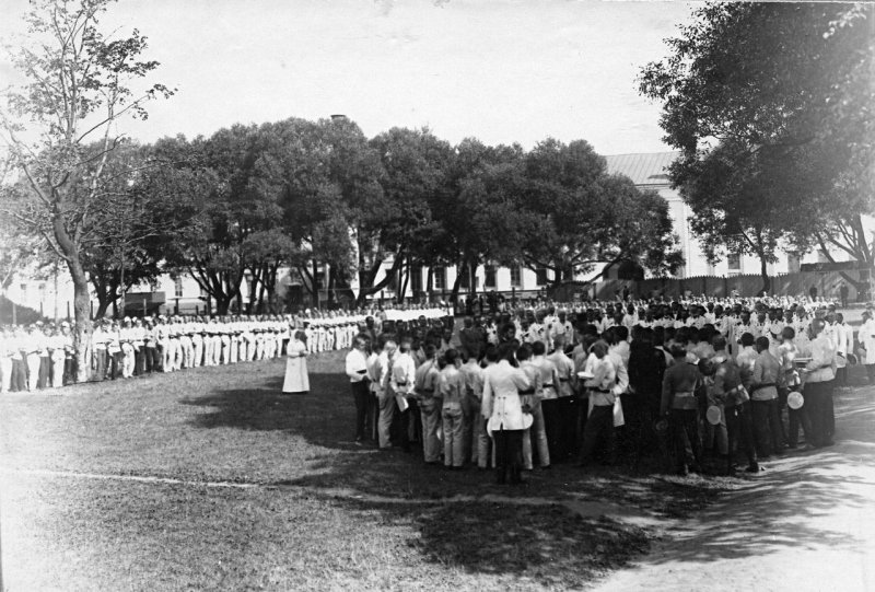 Смотры «потешных» на Марсовом поле. 1911-1912