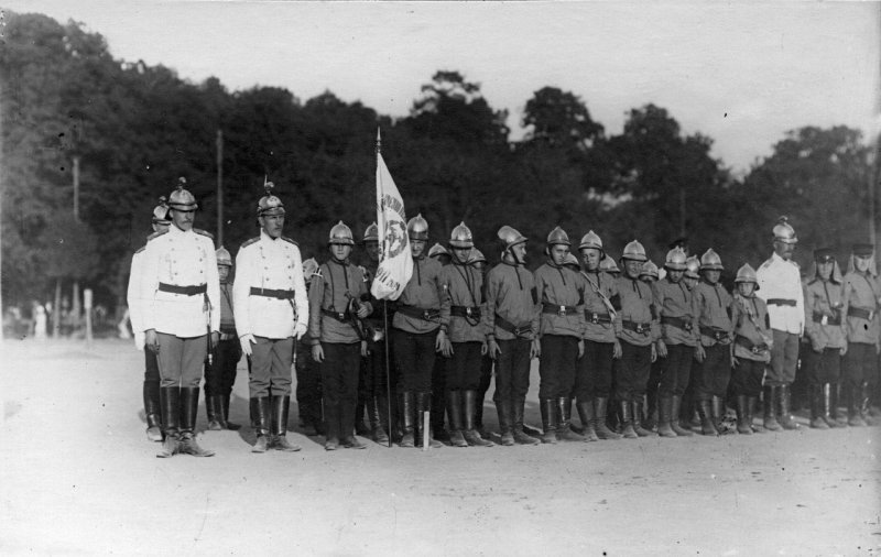 Смотры «потешных» на Марсовом поле. 1911-1912