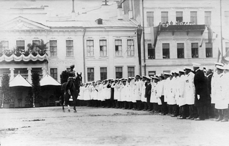 Смотры «потешных» на Марсовом поле. 1911-1912