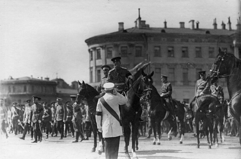 Смотры «потешных» на Марсовом поле. 1911-1912