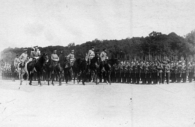 Смотры «потешных» на Марсовом поле. 1911-1912