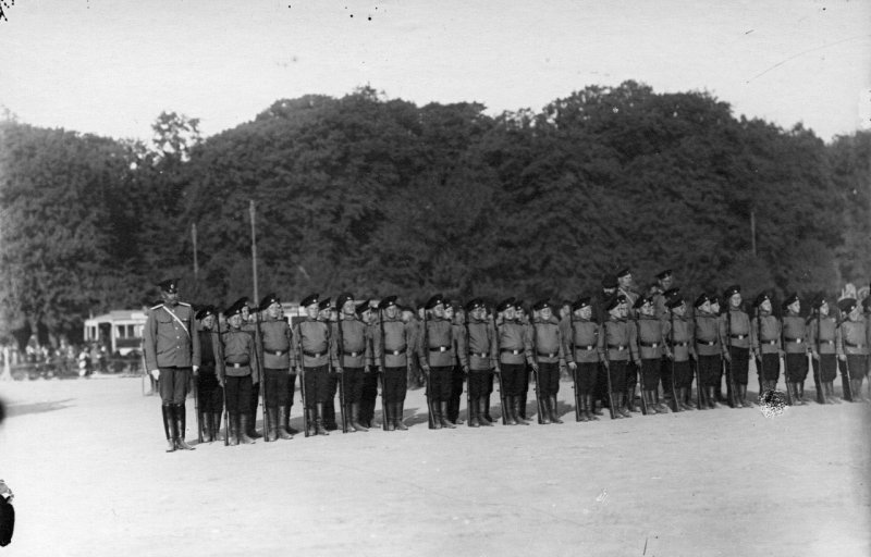 Смотры «потешных» на Марсовом поле. 1911-1912