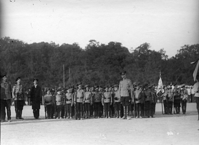 Смотры «потешных» на Марсовом поле. 1911-1912