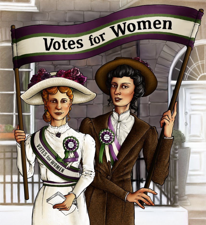 Война полов или движение суфражисток () Война полов или движение суфражисток