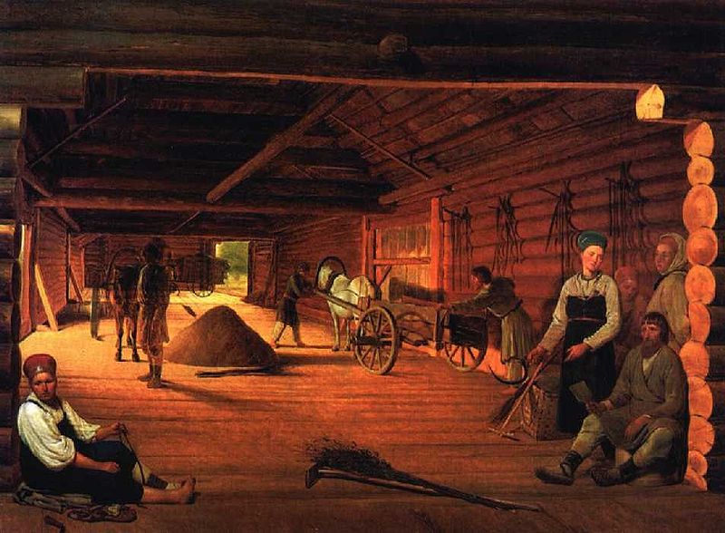 Из жизни крестьянской семьи XIX века