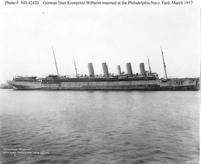 «КРОНПРИНЦ ВИЛЬГЕЛЬМ» во время Первой Мировой войны
