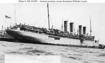 «КРОНПРИНЦ ВИЛЬГЕЛЬМ» во время Первой Мировой войны