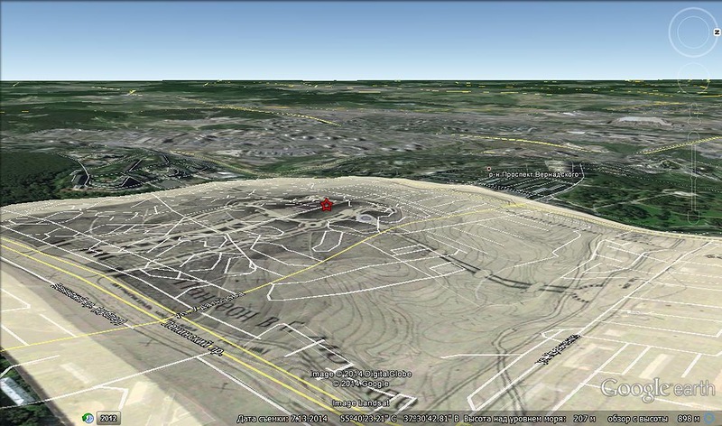 Пантеон на улице Удальцова () Пантеон на улице Удальцова