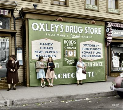 Подборка раскрашек, 1900е..