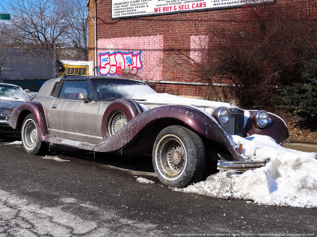 Старые автомобили на улицах Нью-Йорка. Фоторепортаж () Старые автомобили на улицах Нью-Йорка. Фоторепортаж