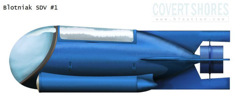 Эволюция польского средства доставки боевых пловцов Блотняк () Эволюция польского средства доставки боевых пловцов Блотняк