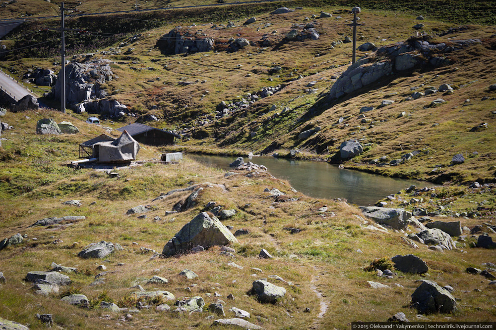 Крепость перевала Сен-Готард. Artilleriewerk San Carlo. () Крепость перевала Сен-Готард. Artilleriewerk San Carlo.