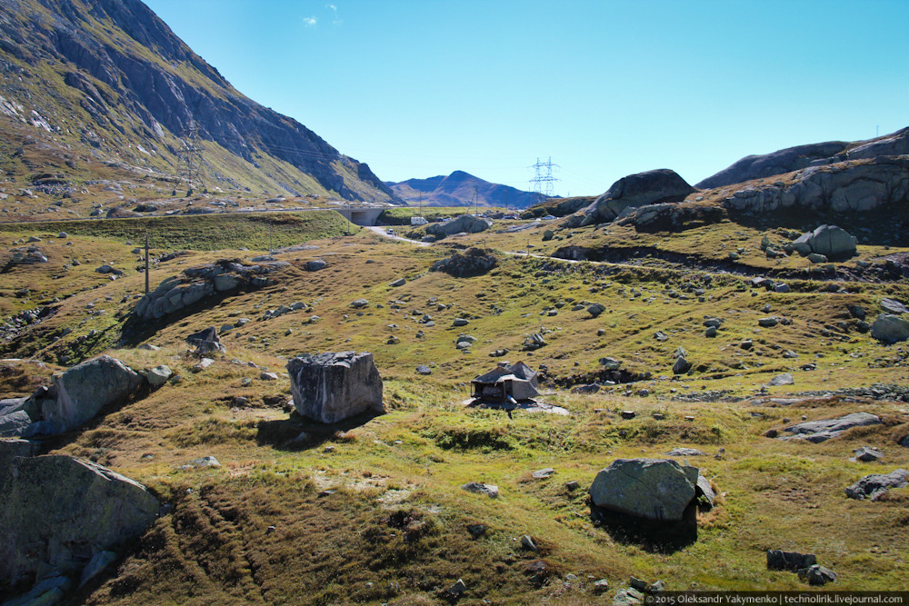 Крепость перевала Сен-Готард. Artilleriewerk San Carlo. () Крепость перевала Сен-Готард. Artilleriewerk San Carlo.