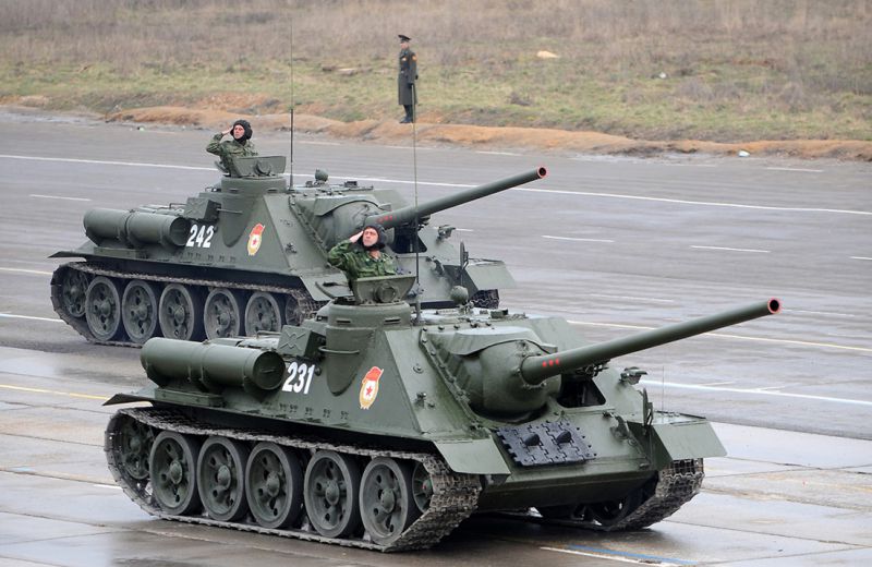 Лучшие советские самоходки времен Великой Отечественной войны