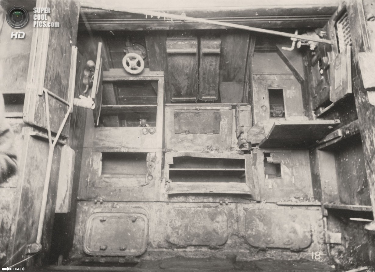 Немецкая подлодка времен ПМВ.