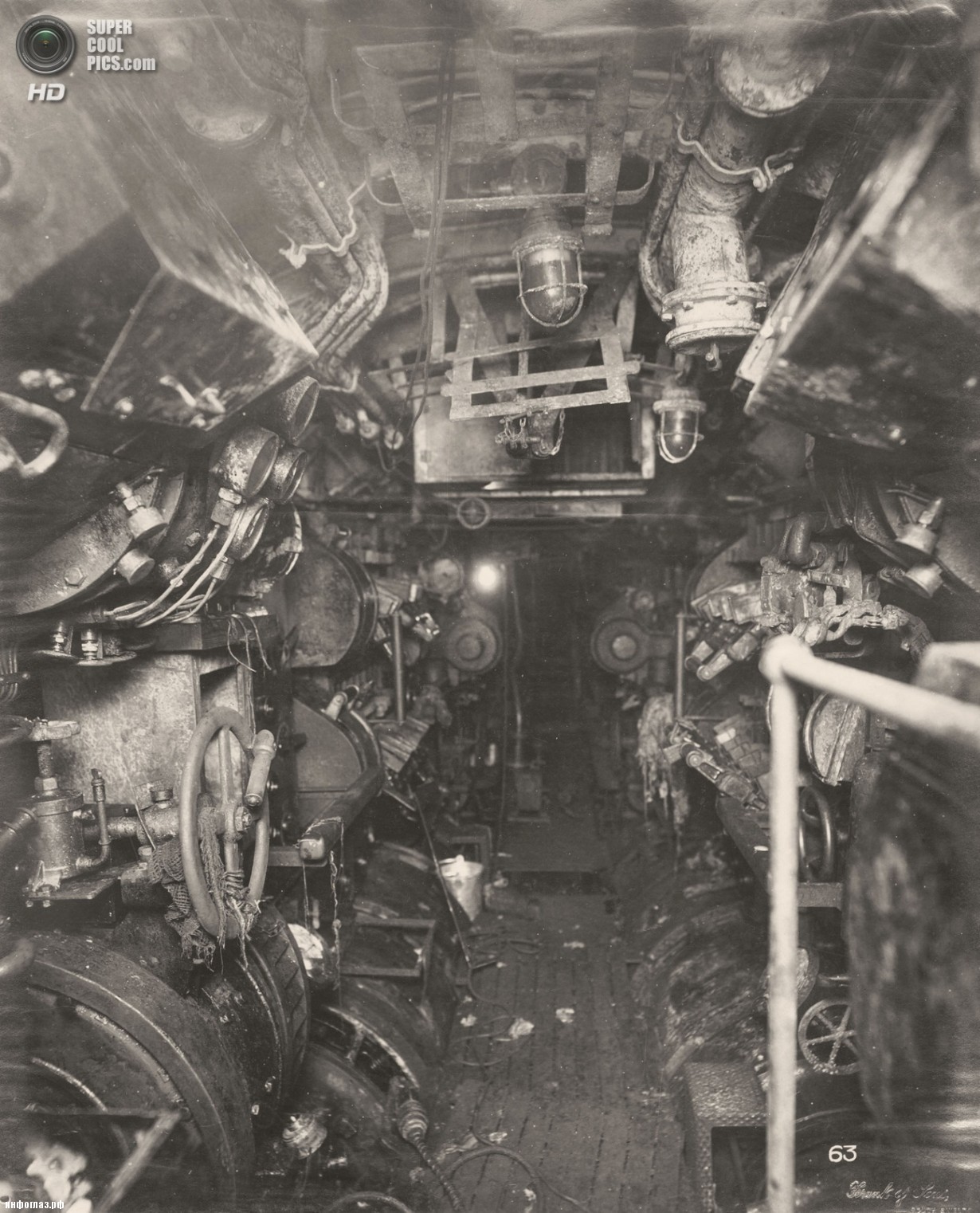 Немецкая подлодка времен ПМВ.