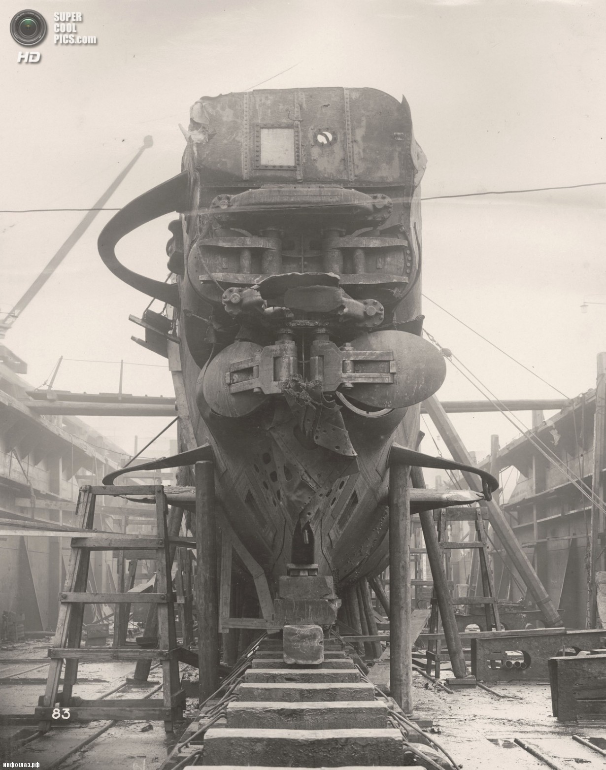 Немецкая подлодка времен ПМВ.