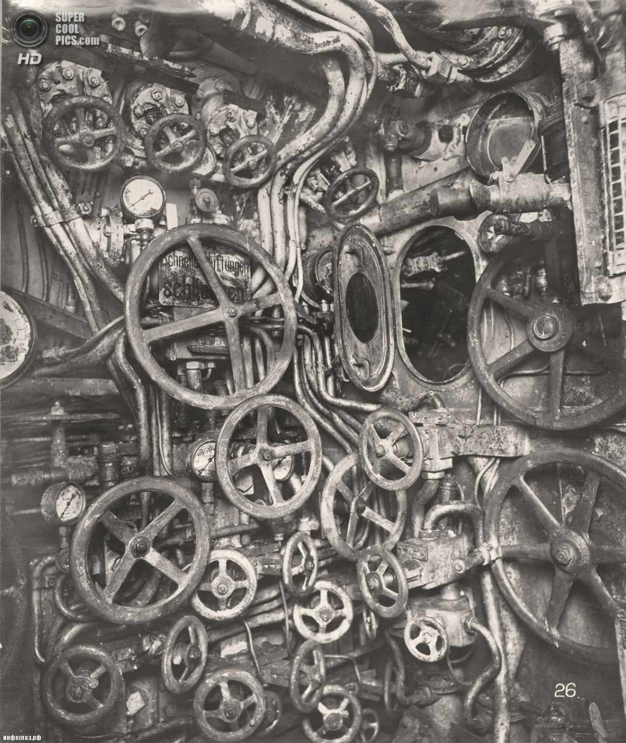 Немецкая подлодка времен ПМВ.