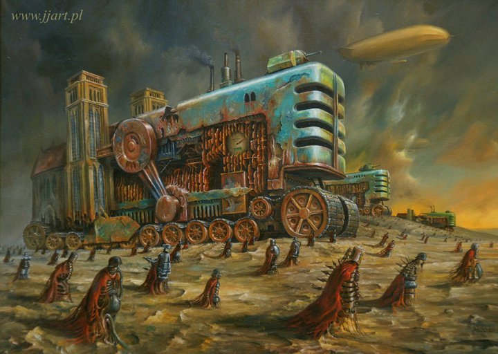 "Полёт фантазии" польского художника Ярослава Ясинковского () "Полёт фантазии" польского художника Ярослава Ясинковского