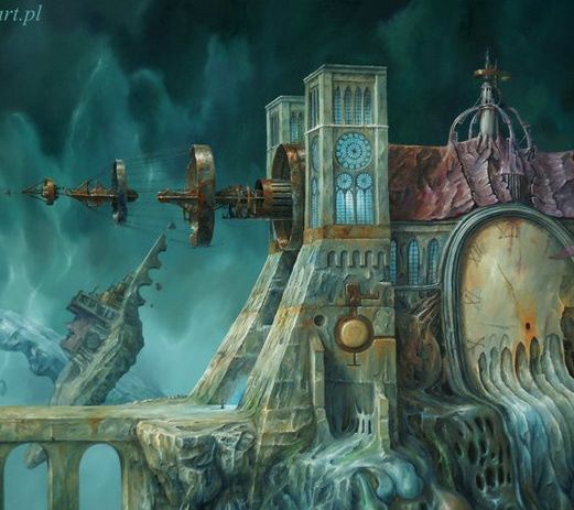 "Полёт фантазии" польского художника Ярослава Ясинковского () "Полёт фантазии" польского художника Ярослава Ясинковского