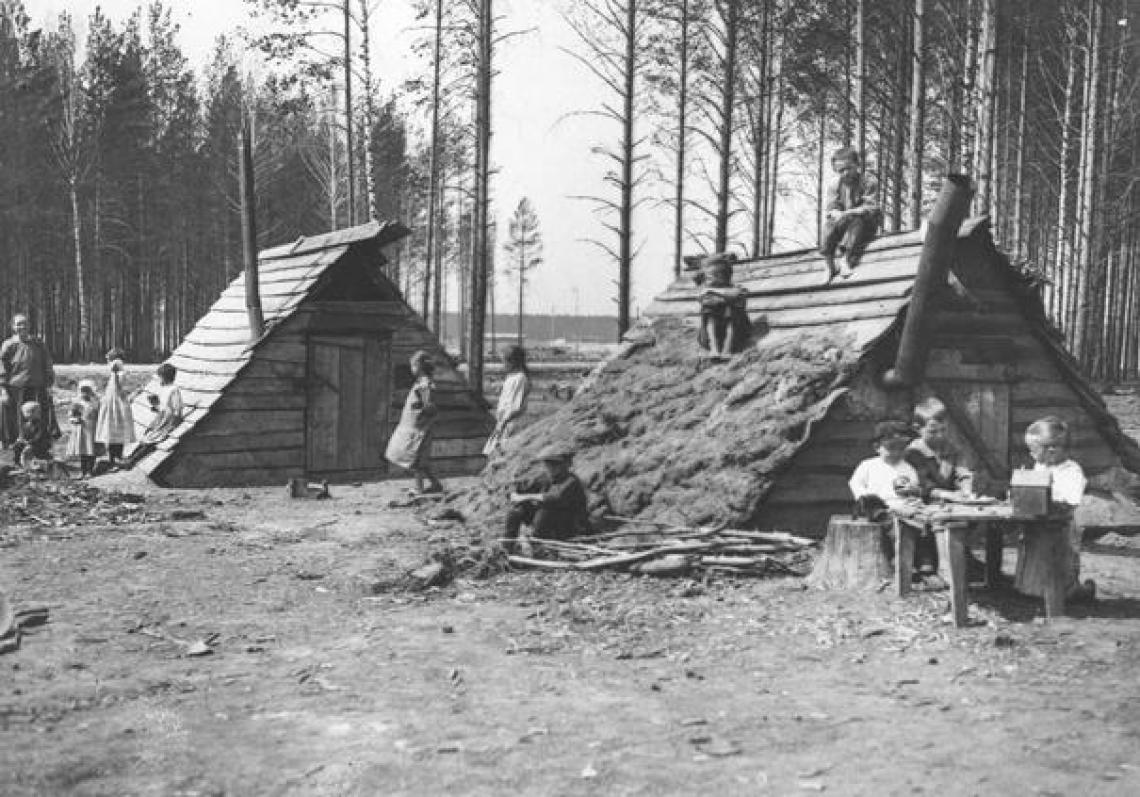 Разгром НКВД в 1939-м жителей хибар на железных дорогах