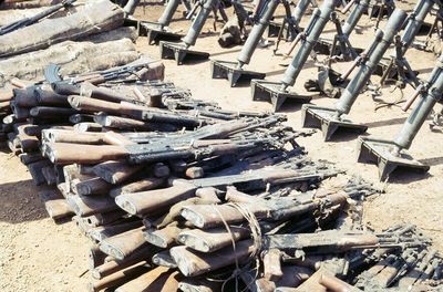 Вьетконг. Выставка трофеев. () Вьетконг. Выставка трофеев.