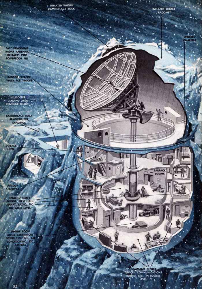 Военная и спасательная техника будущего - взгляд из 40-х - 50-х