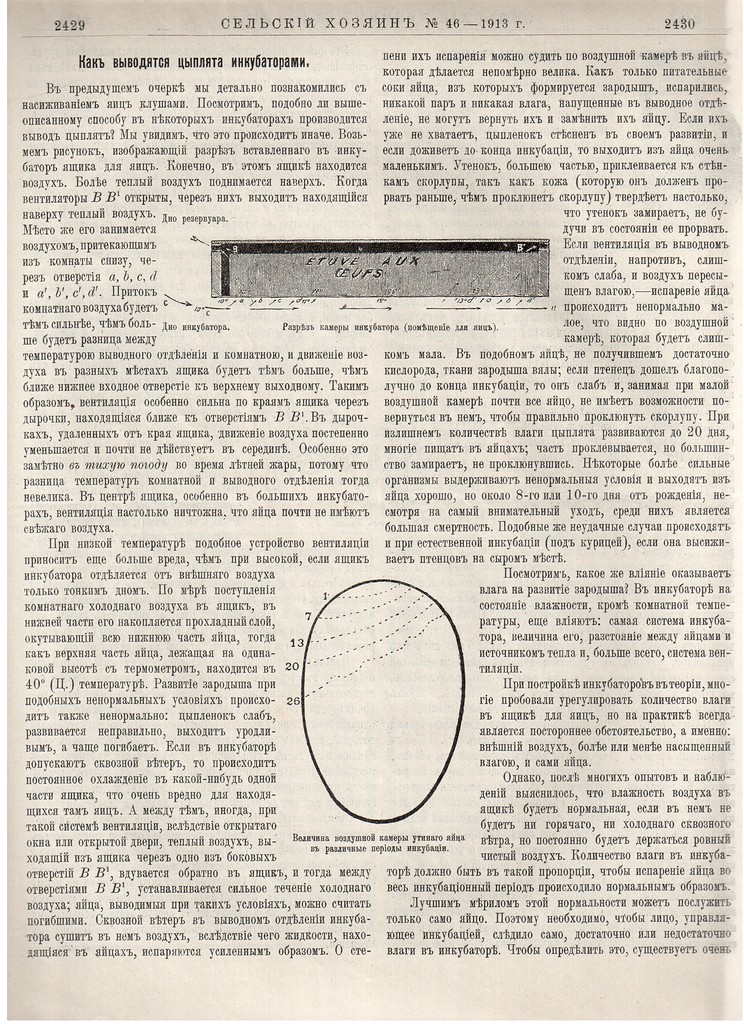 Журнал "Сельский хозяин". 1913 г.