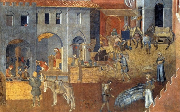 Европейские центры протокапитализма и отсталая периферия () Европейские центры протокапитализма и отсталая периферия