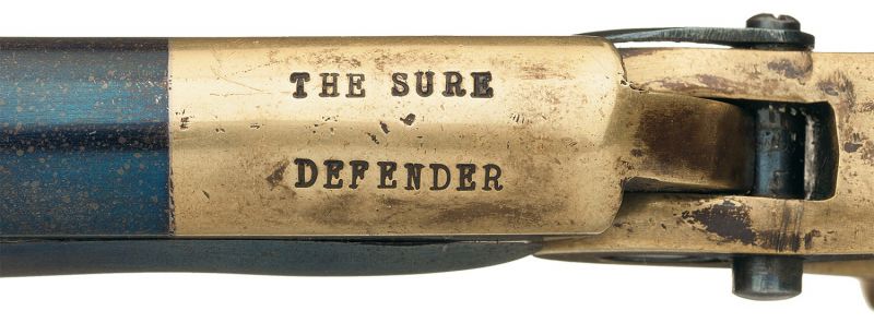 Капсюльный пистолет underhammer — кастет — кинжал () Капсюльный пистолет underhammer — кастет — кинжал