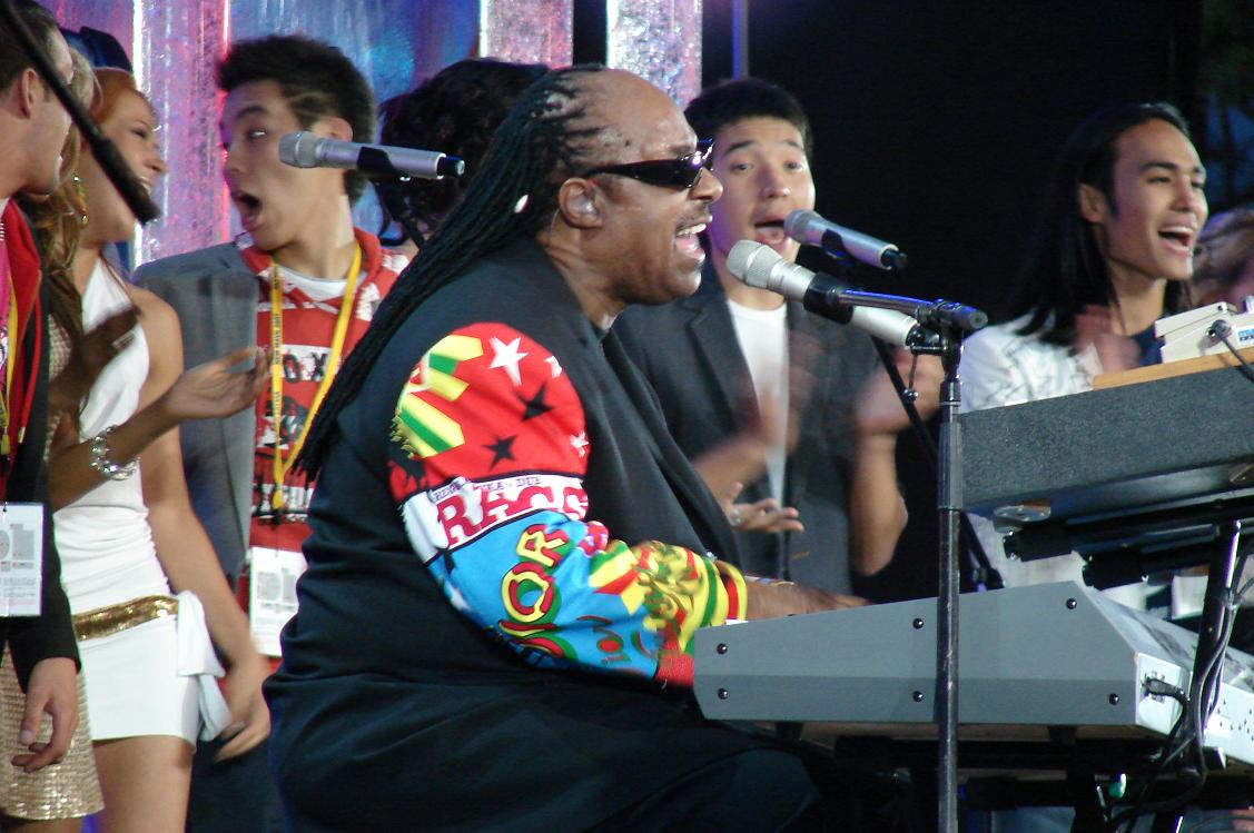 Основоположник классического соула Стиви Уандер, в галерее «Дилетанта»