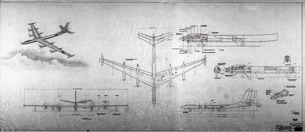 Проект дальнего бомбардировщика Douglas Model 1211 (США)