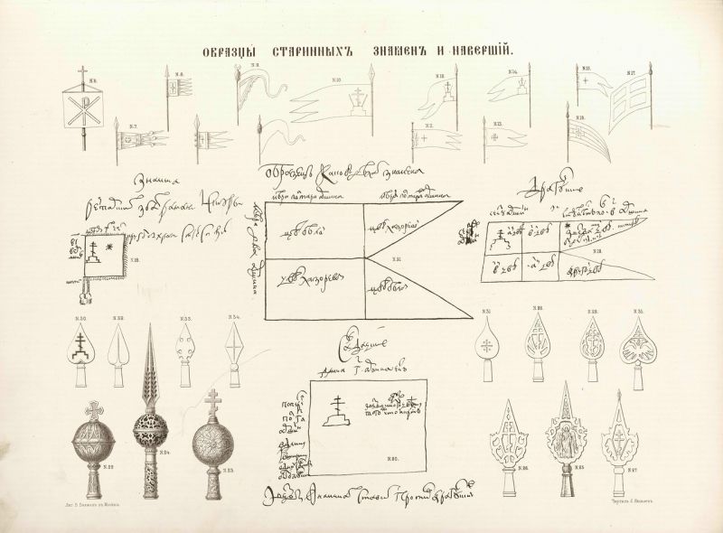 Русские старинные знамена () Русские старинные знамена