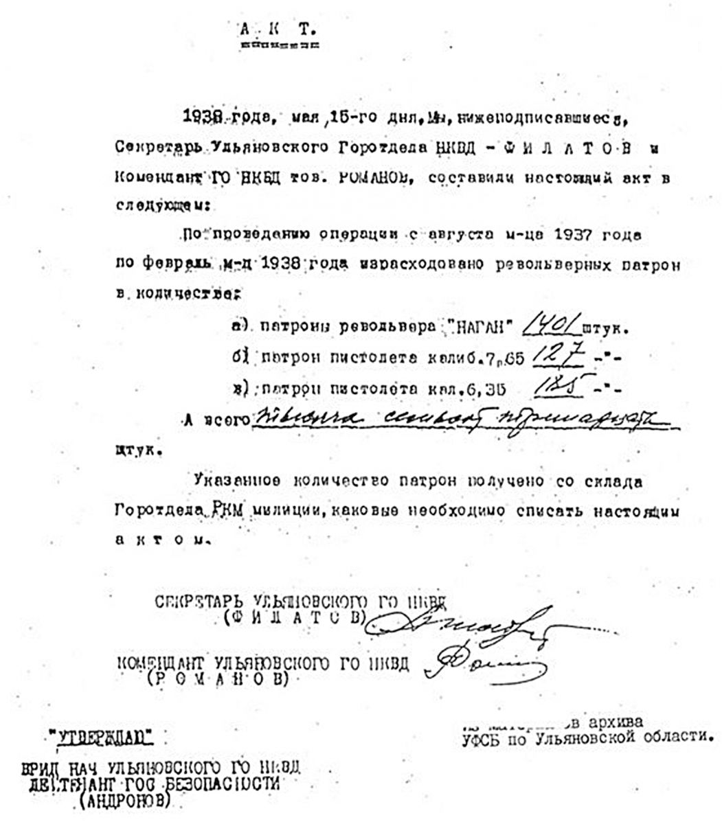 Большой террор 1937-1938 годов в ульяновске () Большой террор 1937-1938 годов в ульяновске