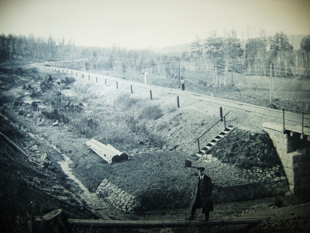 Фотографии амурской железной дороги 1915 г. части 1-4
