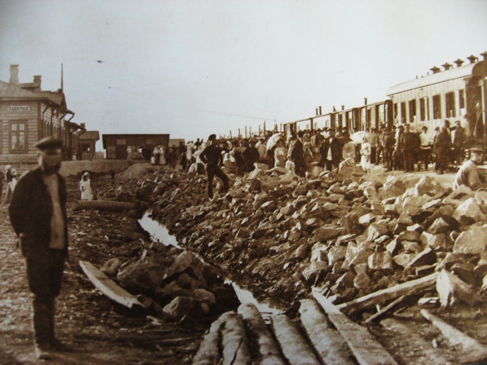 Фотографии Амурской железной дороги 1915 г. Части 1-4